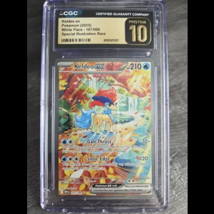 WHT 167/086 Keldeo ex CGC 10 Pristine