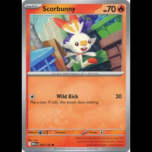 MEG 026/132 Scorbunny