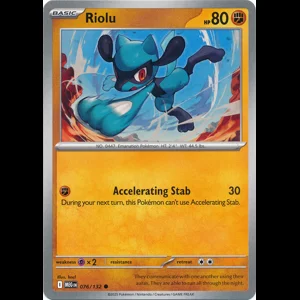 MEG 076/132 Riolu