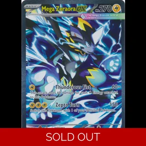 PBL 114/084 Mega Zeraora ex