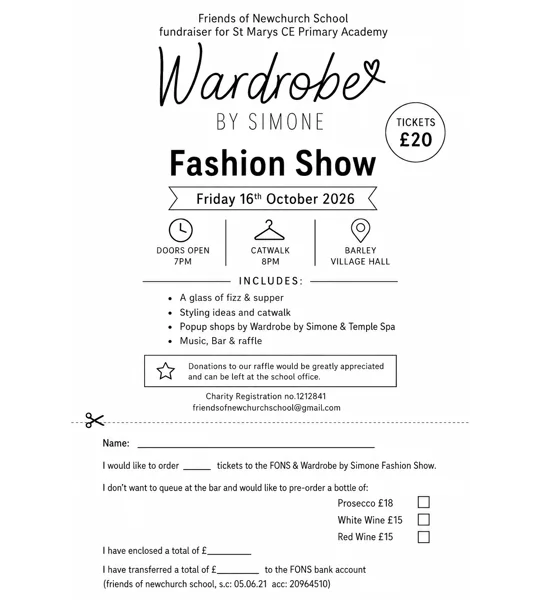 Fashion Show Ticket