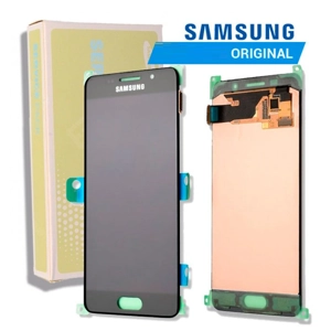 MONITOR SAMSUNG GALAXY A5 SM-A510 2016 LCD DISPLAY + TACTIL ORIGINAL PRETO GH97-18250B