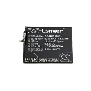 Bateria Huawei P10 (VTR-L29 / VTR-L09) / Honor 9 Bateria HB386280ECW 3200 mAh compativel