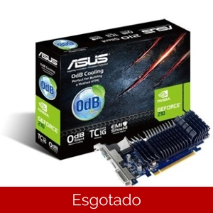 Asus GeForce G 210 1GB DDR3 PCI-E Silent TurboChannel DVI/..