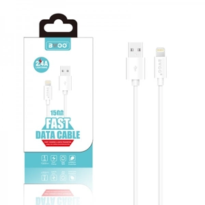 Cabo BWOO Apple USB - Lightning p/ Iphone 11 Pro Max, XS..