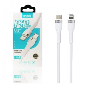 Cabo BWOO Apple USB-C para Lightning 18W Iphone 11 , XR, X..