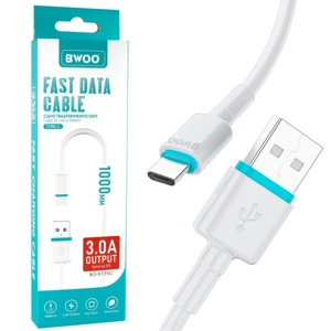 Cabo USB - Type C | LOJACHARGER Fast Charger 3A | Xiaomi Huawei Samsung One Plus Alcatel - 1 m - Alta Qualidade - USB C Tipo C - Premium