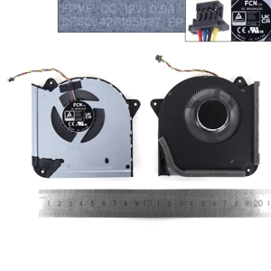 Ventoinha Portátil ASUS G733CW CX G733C ROG 6 MAIS