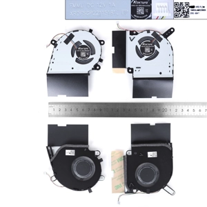 Ventoinhas CPU + GPU Portátil ASUS ROG STRIX G731 G531GW G512LV G712 G542L 12V