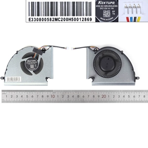 Ventoinha Portátil MSI WE76 GE76 GP76 MS-17K3 17K2 17K1