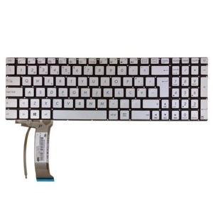 Teclado Asus N551J N551 N551JB N551JK N551JM Backlit Prata PT