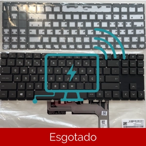 Teclado HP Omen 16-B 16-B0008CA 16-B0020CA 16-B1016ns PT