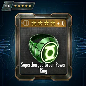 SUPERCHARGED GREEN POWER RING