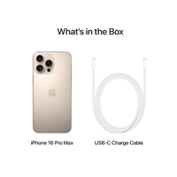 iPhone 16 Pro Max 256 GB: 5G Mobile Phone with Camera Control, 4K 120 fps Dolby Vision and a Huge Le