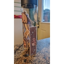 Cabybara filled water bottles