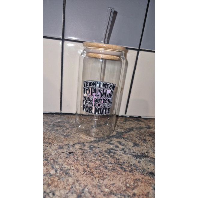 Additional Image for Sarcastic Quote Glass Tumblers