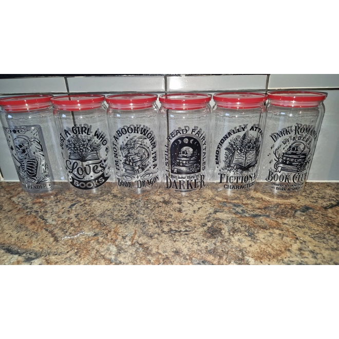 Additional Image for Bookish Plastic Tumblers ( without straw)
