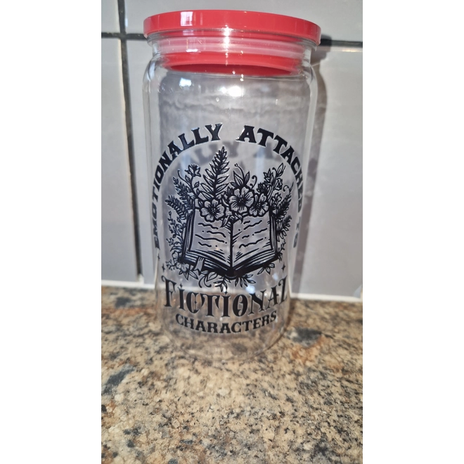 Additional Image for Bookish Plastic Tumblers ( without straw)