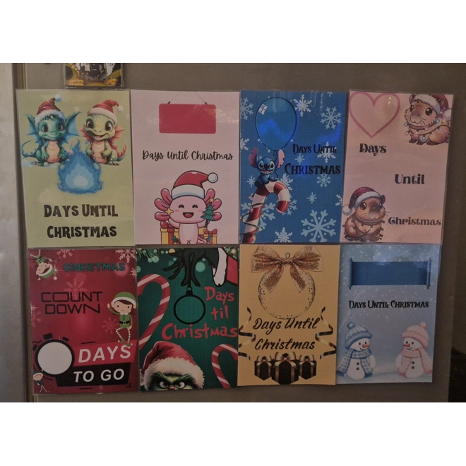 Additional Image for Magnetic Countdown to Christmas