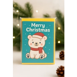 Mini Christmas Card 12 pack with envelopes