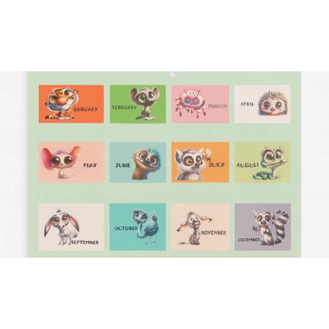 Additional Image for 2026 funny animals calendar