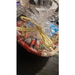 Filled Macrame Baskets