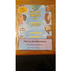 Toy Story Party Invitations