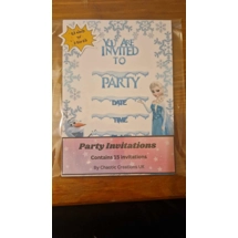 Frozen Party Invitations