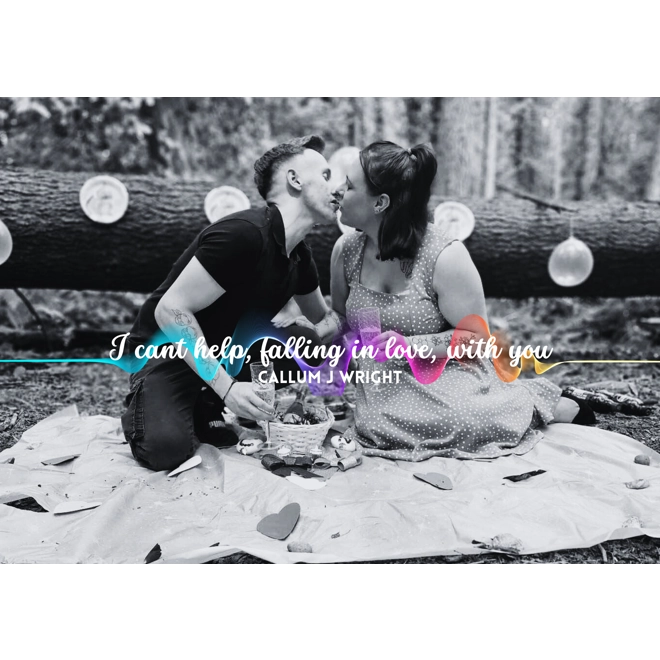 product Image for A4 Framed Song Lyric Print