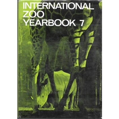 1967 International Zoo Yearbook Volume 7 edited by Caroline Jarvis