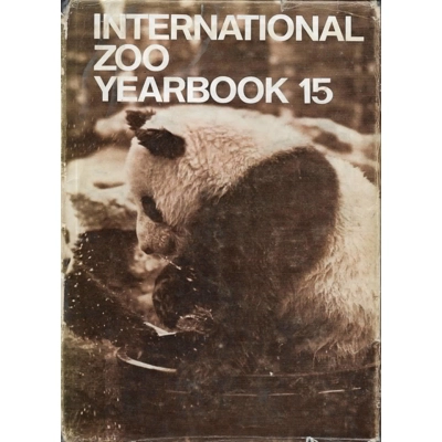 1975 International Zoo Yearbook Volume 15 edited by Nicole..