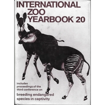 1980 International Zoo Yearbook Volume 20 edited by P.J.S. Olney, R. Heigler, and P. Ellis