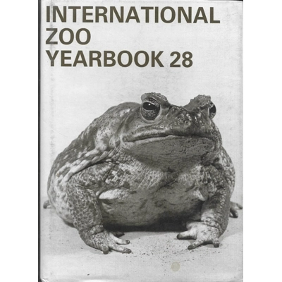 1989 International Zoo Yearbook Volume 28 edited by P.J.S. Olney and P. Ellis