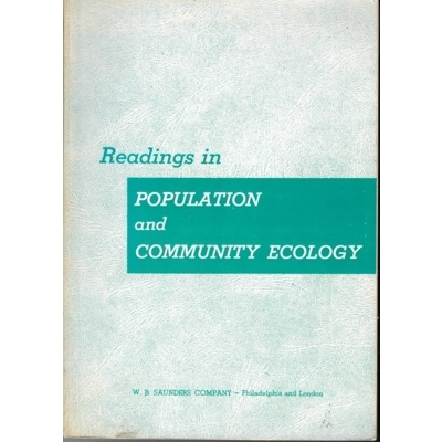 Readings in Population and Community Ecology edited by William E. Hazen Ph.D.