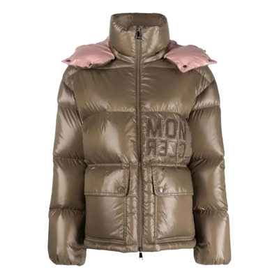 MONCLER COAT BROWN