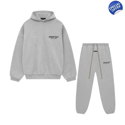Fear of God Essentials FW24 Light Heather Full Set
