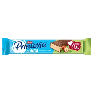 WAFELEK PRINCESSA ORZECHOWA LONGA 40G NESTLE