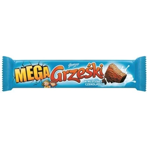 WAFELEK GRZESKI MEGA W CZEKO MLECZNEJ 48G COLIAN