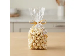 White Chocolate gourmet popcron