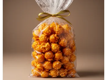 Salted caramel gourmet popcorn