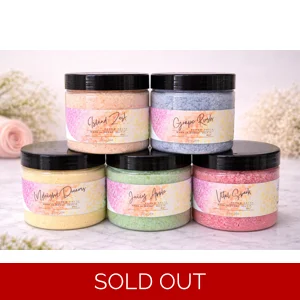 Fruity Dead Sea Bath Salts Tub