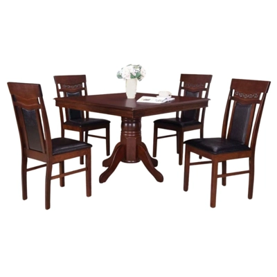 4 Chair Square Wood Dining Table 4 Chair Square Wood Dining Table