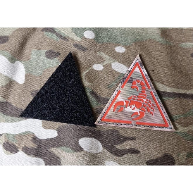 Additional Image for DRS BCT TRF Red Scorpion Camo Patch