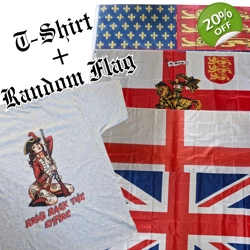 Redcoat Empire Girl T-Shirt + Random Flag