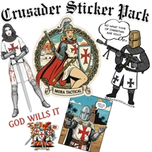 Crusader Sticker Pack