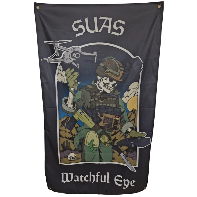 product Image for SUAS Drone Watchful Eye Flag
