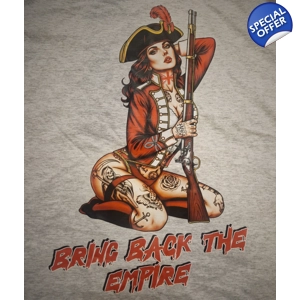 Redcoat Empire Girl T-Shirt