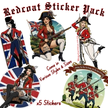 Redcoat Sticker Pack