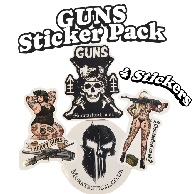 product Image for Guns Sticker Pack