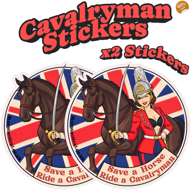 product Image for Ride a Cavalryman Stickers